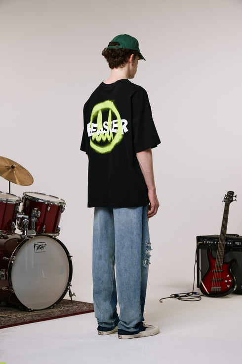 Ghost Face Print T-shirt